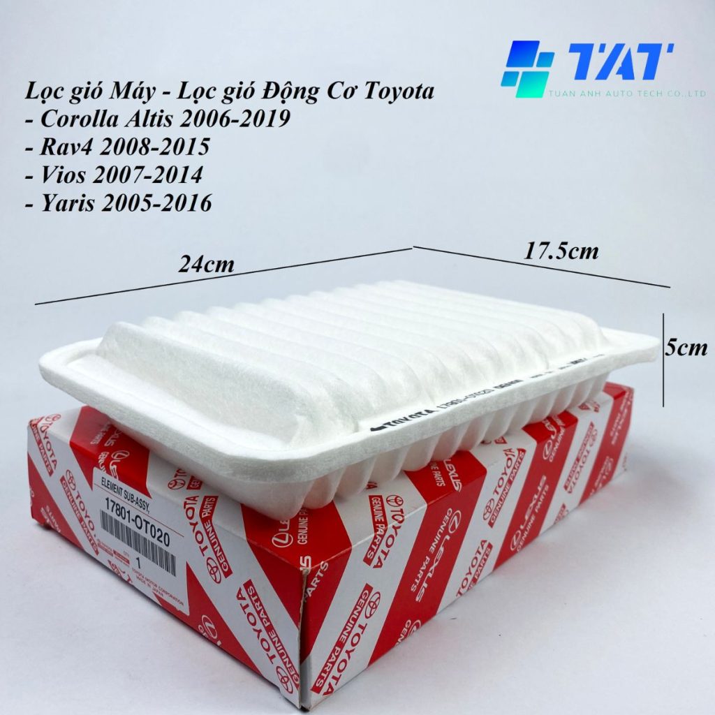 loc-gio-dong-co-17801-OT020 - TAT Filter