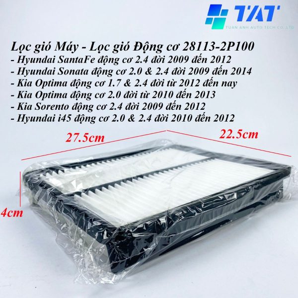 loc-gio-dong-co-28113-2P100 - TAT Filter
