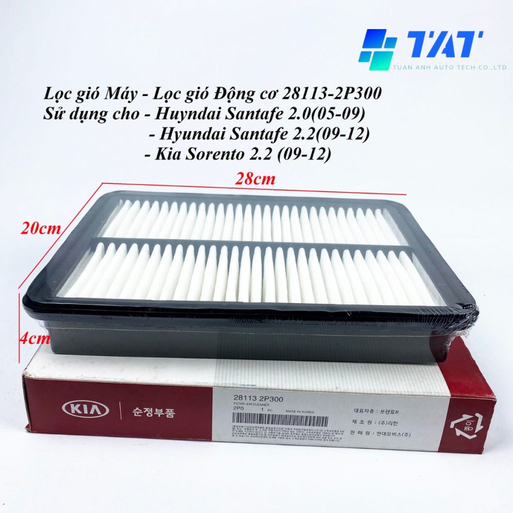 loc-gio-dong-co-28113-2P300 - TAT Filter
