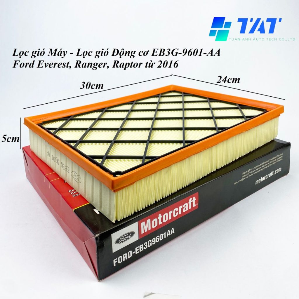 Lọc gió động cơ Air Filter - Ford Everest Ranger Raptor (EB3G-9601-AA)