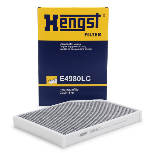 Lọc gió điều hòa Hengst Carbon E4980LC BMW 2-3-4-X3-X4-i4-iX3-Z4 - TAT Filter Lọc gió điều hòa Hengst Carbon E4980LC BMW 2-3-4-X3-X4-i4-iX3-Z4