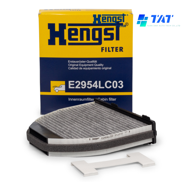 Lọc gió điều hòa Hengst Carbon E2954LC03 MERCEDES-BENZ AMG GT, C-Class, E- Class, GLK, CLS, SLS