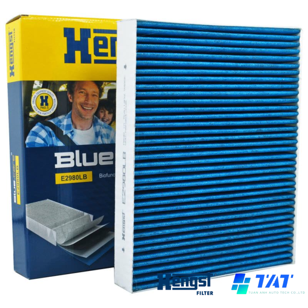 Hengst E2980L (1) - TAT Filter Lọc gió điều hòa Hengst Blue Care E2980LB VOLKSWAGEN TOUAREG - PORSCHE CAYENNE