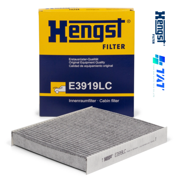 E3919LC (2) - TAT Filter Lọc gió điều hòa Hengst Carbon E3919LC | Audi A1 VOLKSWAGEN POLO V OEM 6R0819653