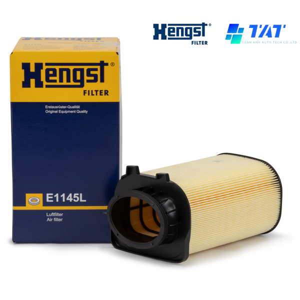 Hengst E1145L (5) - TAT Filter Lọc gió động cơ Hengst E1145L MERCEDES C-Class E-Class CLS GLC GLK SLC