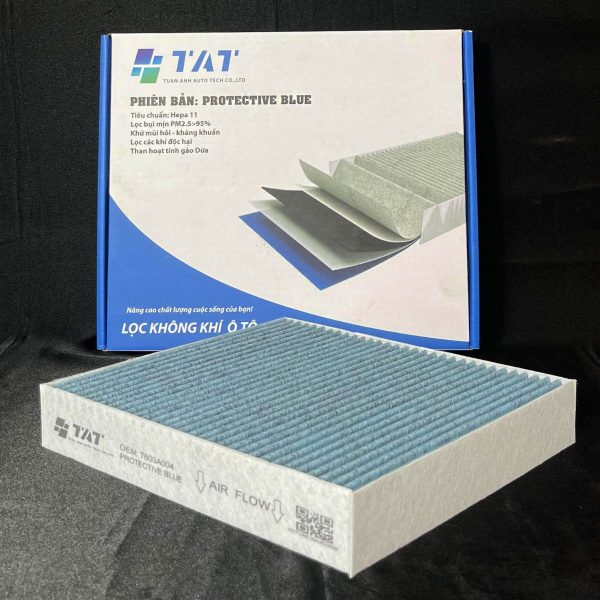 Lọc gió điều hòa TAT-Protective Blue | Mitsubishi Pajero Sport, Triton, Outlander 7803A004