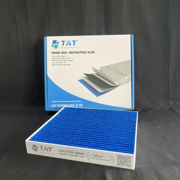 Lọc gió điều hòa TAT-Combi 1.0 27274-4M400 Nissan Terra, Navara, Almera, xtrail (4) - TAT Filter Lọc gió điều hòa TAT-Combi 1.0 27274-4M400 Nissan Terra, Navara, Almera, xtrail